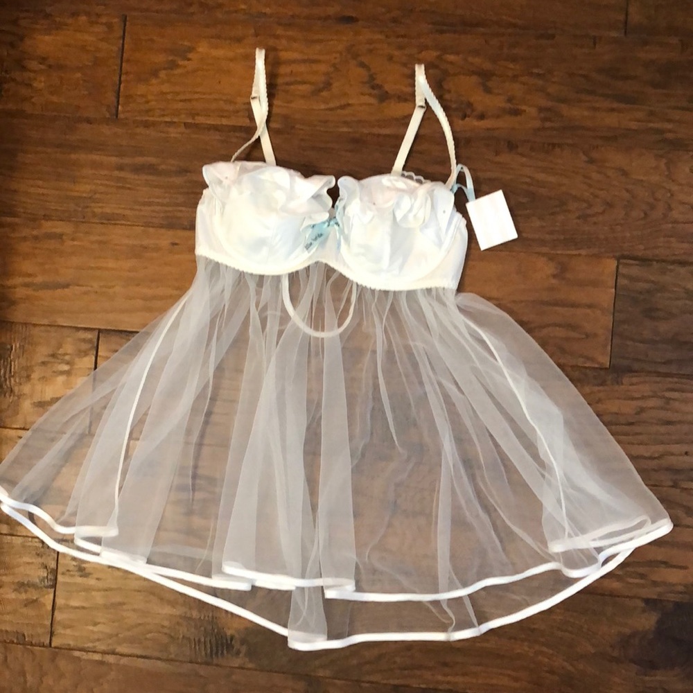 NWT Rare Victoria’s Secret “I Do” Bride Babydoll